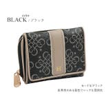 ブラック | ヒロコ コシノ 三つ折り財布 | e-mono
