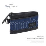 ネイビー | L字ファスナーカードケース カードケース カード入れ | e-mono men
