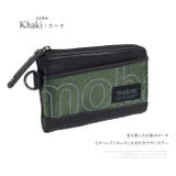 カーキ | L字ファスナーカードケース カードケース カード入れ | e-mono men