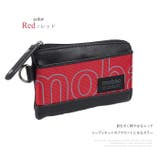 レッド | L字ファスナーカードケース カードケース カード入れ | e-mono men