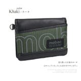 カーキ | 二つ折りパスケース パスケース 定期入れ | e-mono men