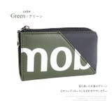 グリーン | L字ファスナーキーケース キーケース キーホルダー | e-mono men