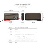長財布 ラウンドファスナー長財布 ファスナー長財布 | e-mono men | 詳細画像5