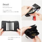 ラウンドファスナー二つ折り財布 二つ折り財布 折りたたみ財布 | e-mono men | 詳細画像2