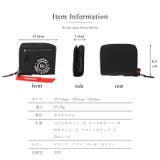 ラウンドファスナー二つ折り財布 二つ折り財布 折りたたみ財布 | e-mono men | 詳細画像5