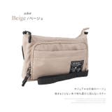 ベージュ | お財布ショルダーバッグ ショルダーバッグ ポシェット | e-mono