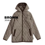 ブラウン | zootie：ユニオン キルティングジャケット | e-zakkamania stores
