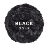 ブラック | うずまきフラワー フェイクファースヌード | e-zakkamania stores