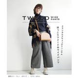 zootie(ズーティー):ツイード ワイドパンツ | e-zakkamania stores | 詳細画像5