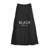 ブラック | zootie（ズーティー）：ジョーゼットシフォン エアリープリーツスカート | e-zakkamania stores