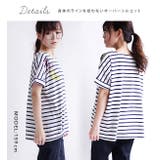 フラワープリントネック Tシャツ | e-zakkamania stores | 詳細画像6 