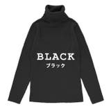 ブラック | 12G バルキーリブニットプルオーバー［タートルネック］ | e-zakkamania stores