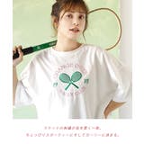 テニスロゴ刺繍 BIG TEE | e-zakkamania stores | 詳細画像4 