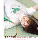 テニスロゴ刺繍 BIG TEE | e-zakkamania stores | 詳細画像8 