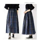 大柄チェック タックスカート | e-zakkamania stores | 詳細画像8
