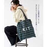 チェック柄 ロゴトートバッグ | e-zakkamania stores | 詳細画像2