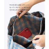 チェック柄 ロゴトートバッグ | e-zakkamania stores | 詳細画像7
