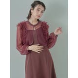 SET2点チュールブラウス付きキャミワンピース | earth music&ecology | 詳細画像27