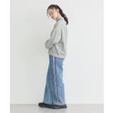 Champion×emaeハーフジップハートスウェット | earth music&ecology  | 詳細画像22 