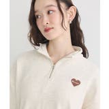 Champion×emaeハーフジップハートスウェット | earth music&ecology  | 詳細画像25 