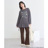 リラックマ×earth ブラウジングロンT | earth music&ecology  | 詳細画像12 