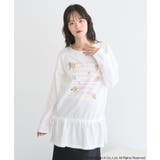 リラックマ×earth ブラウジングロンT | earth music&ecology  | 詳細画像2 