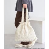 リラックマ×earth シルエットキルトトートバッグ | earth music&ecology  | 詳細画像3 