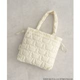 アイボリー | リラックマ×earth シルエットキルトトートバッグ | earth music&ecology 