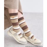 リラックマ×earth マルチボーダーソックス | earth music&ecology  | 詳細画像5 