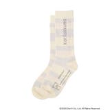 リラックマ×earth マルチボーダーソックス | earth music&ecology  | 詳細画像9 