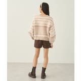 フェザーヤーンノルディックプルオーバー | earth music&ecology  | 詳細画像10