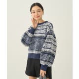 フェザーヤーンノルディックプルオーバー | earth music&ecology  | 詳細画像11