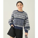 フェザーヤーンノルディックプルオーバー | earth music&ecology  | 詳細画像14