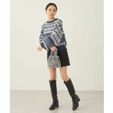 フェザーヤーンノルディックプルオーバー | earth music&ecology  | 詳細画像18