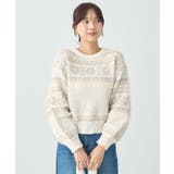 フェザーヤーンノルディックプルオーバー | earth music&ecology  | 詳細画像21