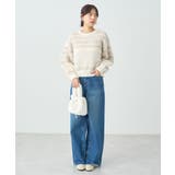 フェザーヤーンノルディックプルオーバー | earth music&ecology  | 詳細画像22