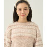 フェザーヤーンノルディックプルオーバー | earth music&ecology  | 詳細画像25