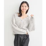 SET2点ショートカーディガン+肩リボンキャミソール | earth music&ecology | 詳細画像18
