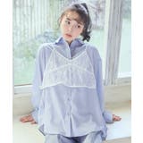 オフホワイト | SET2点レースビスチェ+シャツ | earth music&ecology