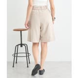 タックハーフパンツ | earth music&ecology  | 詳細画像6 