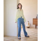 レーヨンクレープドロストシャツ | earth music&ecology | 詳細画像10