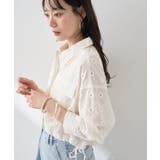 レースブルゾン | earth music&ecology | 詳細画像1