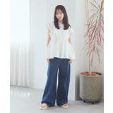 SET2点レースキャミ+フレンチTee | earth music&ecology | 詳細画像4
