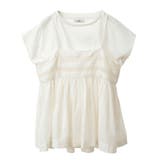 SET2点レースキャミ+フレンチTee | earth music&ecology | 詳細画像32