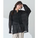 マジョリカプリーツレギュラーシャツ | earth music&ecology  | 詳細画像13 