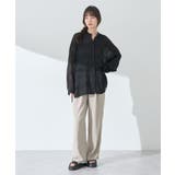 マジョリカプリーツレギュラーシャツ | earth music&ecology  | 詳細画像15 