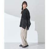 マジョリカプリーツレギュラーシャツ | earth music&ecology  | 詳細画像16 