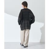 マジョリカプリーツレギュラーシャツ | earth music&ecology  | 詳細画像18 