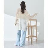 マジョリカプリーツレギュラーシャツ | earth music&ecology  | 詳細画像9 