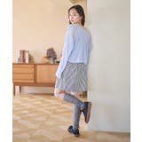 【WEB限定】SET2点クレープリボンブラウス+インナー | earth music&ecology | 詳細画像8
